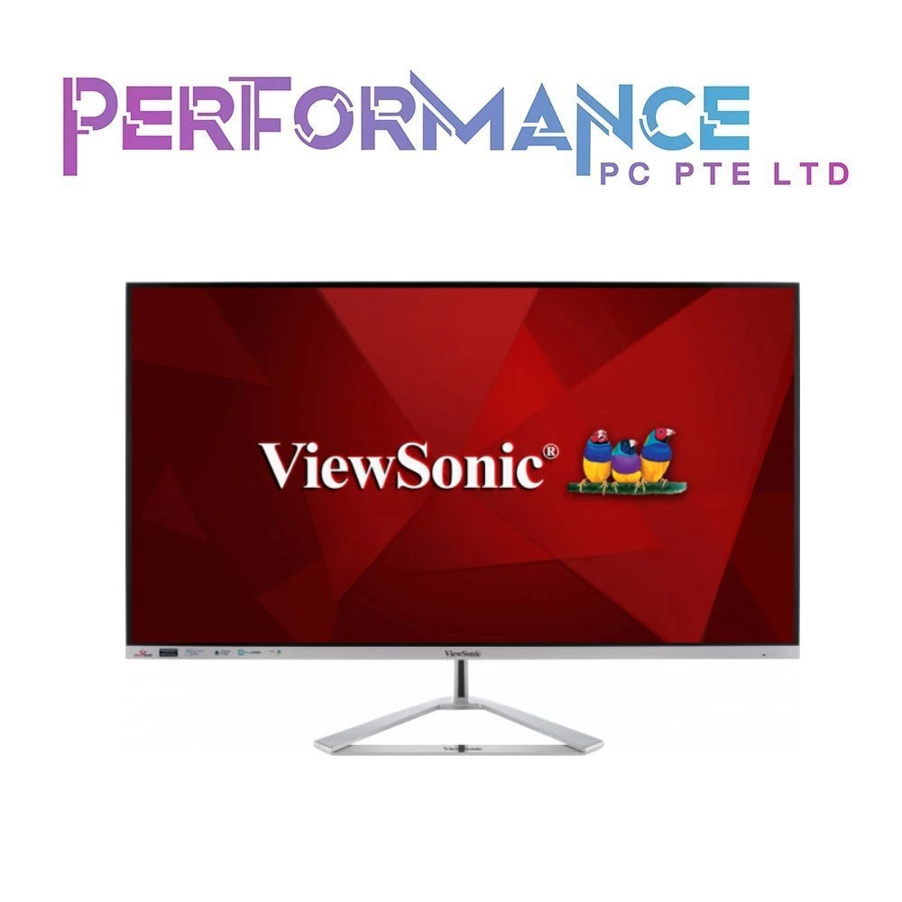 ViewSonic VX3276-2K-mhd-2 32" HDR10 WQHD 75Hz frameless IPS Monitor with build in speaker dual HDMI / DP/ Mini DP connections (3 YEARS WARRANTY BY KARIA TECHOLOGY PTE LTD)