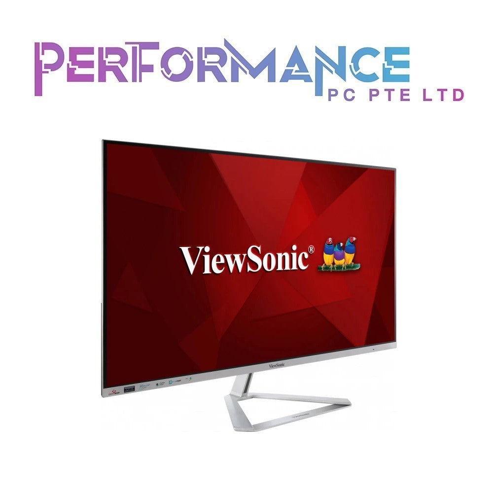 ViewSonic VX3276-2K-mhd-2 32" HDR10 WQHD 75Hz frameless IPS Monitor with build in speaker dual HDMI / DP/ Mini DP connections (3 YEARS WARRANTY BY KARIA TECHOLOGY PTE LTD)