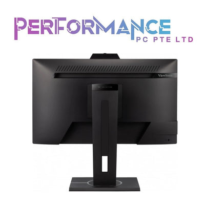 ViewSonic VG2440V 24 Inch 1080p IPS Video Conferencing Monitor with Integrated 2MP Camera, Microphone, Speakers, Eye Care, Ergonomic Design, HDMI DisplayPort VGA Inputs for Home and Office (3 YEARS WARRANTY BY KARIA TECHOLOGY PTE LTD)