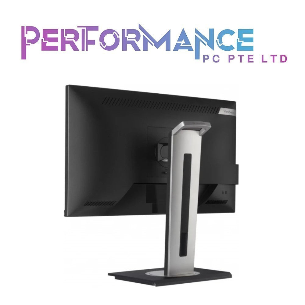 ViewSonic VG2455 24" IPS Full HD Type C Docking Monitor with USB 3.1, HDMI, DP, VGA, 40 Degree Tilt, Pan & Height Adjustments, for Home and Office (3 YEARS WARRANTY BY KARIA TECHOLOGY PTE LTD)