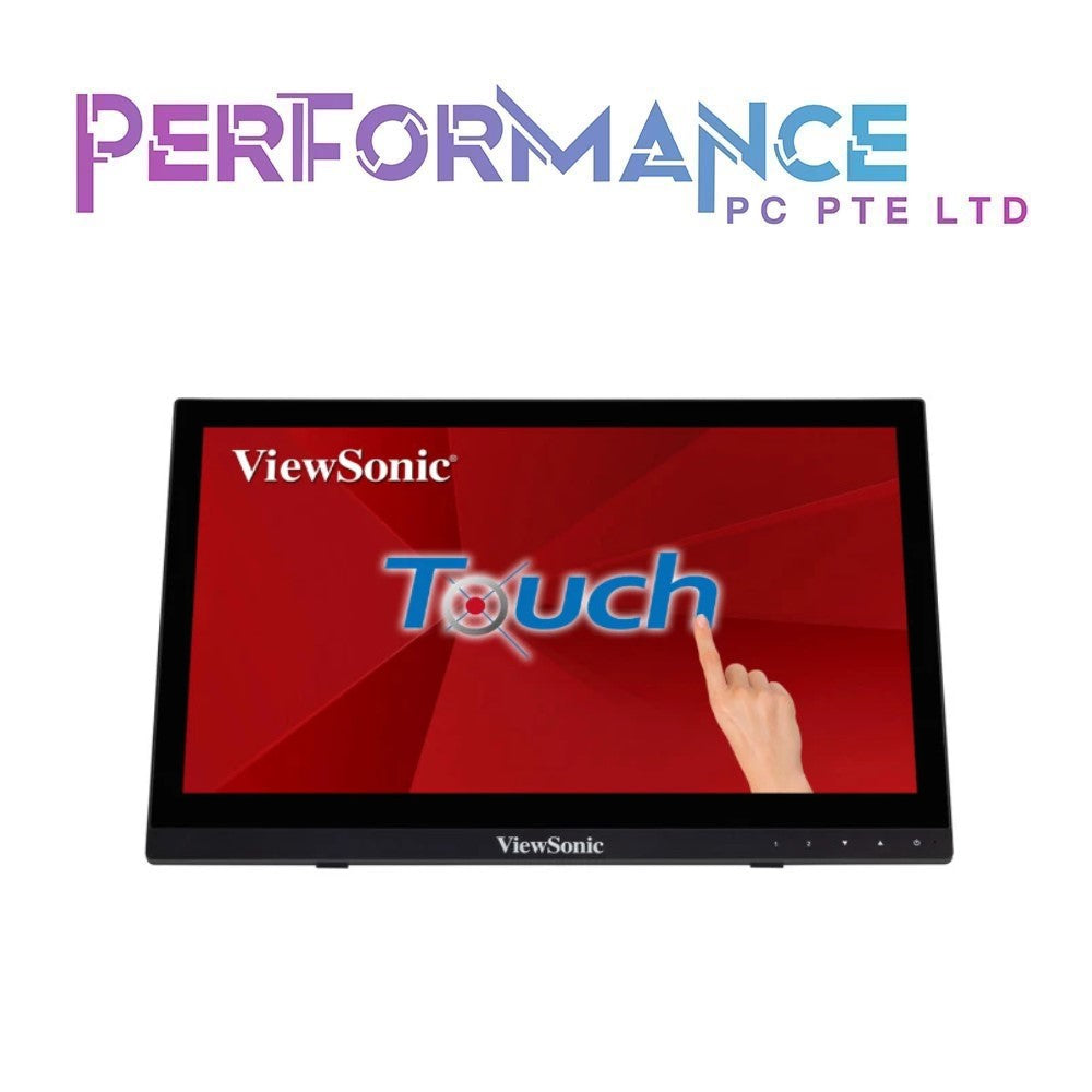 ViewSonic TD1630-3 16'' 768p HD 10-Point Touch Screen Monitor, 7H hardness screen, HDMI & VGA inputs, Supports Windows 7/8/10, Linux, Chrome, and Android,Black Visit the ViewSonic Store (3 YEARS WARRANTY BY KARIA TECHOLOGY PTE LTD)