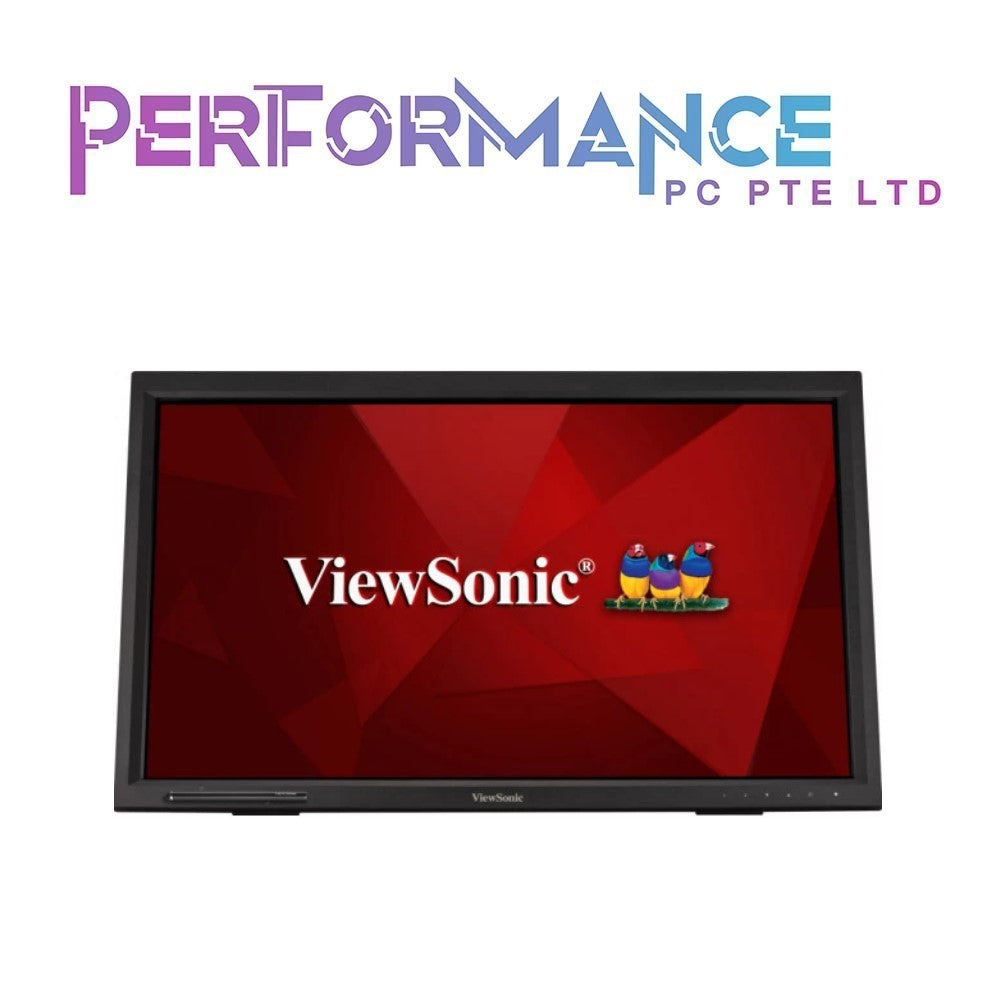 Viewsonic TD2423 24" Full 1080p IPS Panel Display, 10-point Multi touch, Frameless, HDMI,VGA & DVI, VESA mount, for retail, education, or enterprise use (3 YEARS WARRANTY BY KARIA TECHOLOGY PTE LTD)