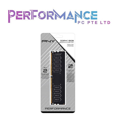 PNY Performance 8GB/16GB DDR4 DRAM 3200MHz (PC4-25600) CL22 (Compatible with 2666MHz, 2400MHz or 2133MHz) 1.2V Desktop (DIMM) Computer Memory (LIFETIME WARRANTY BY KARIA TECHNOLOGY PTE LTD)