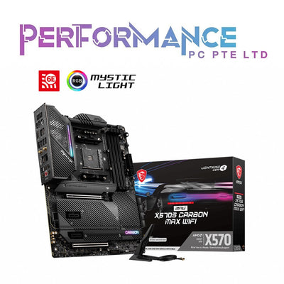 MSI MPG X570S CARBON MAX WIFI (3 YEARS WARRANTY BY CORBELL TECHNOLOGY PTE LTD)