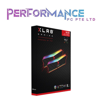 PNY XLR8 Gaming EPIC-X RGB DDR4 3600MHz Desktop Memory Black/White 16GB (2x8GB) – (MD16GK2D4360018XRGB)/(MD16GK2D4360016XWRGB) (LIFETIME WARRANTY BY KARIA TECHNOLOGY PTE LTD)