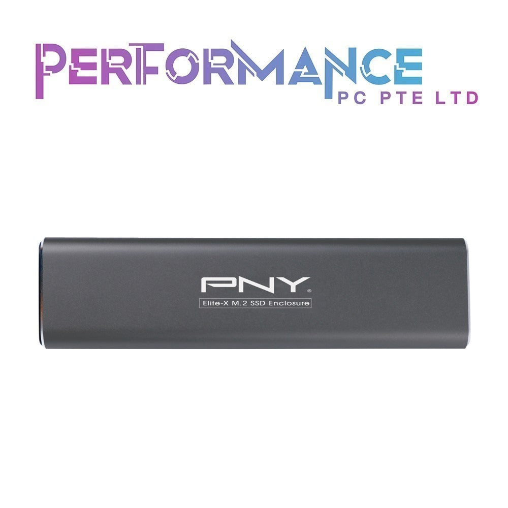 PNY Elite-X M.2 2280 SSD Enclosure - Dark Grey (3 YEARS WARRANTY BY KARIA TECHNOLOGY PTE LTD)