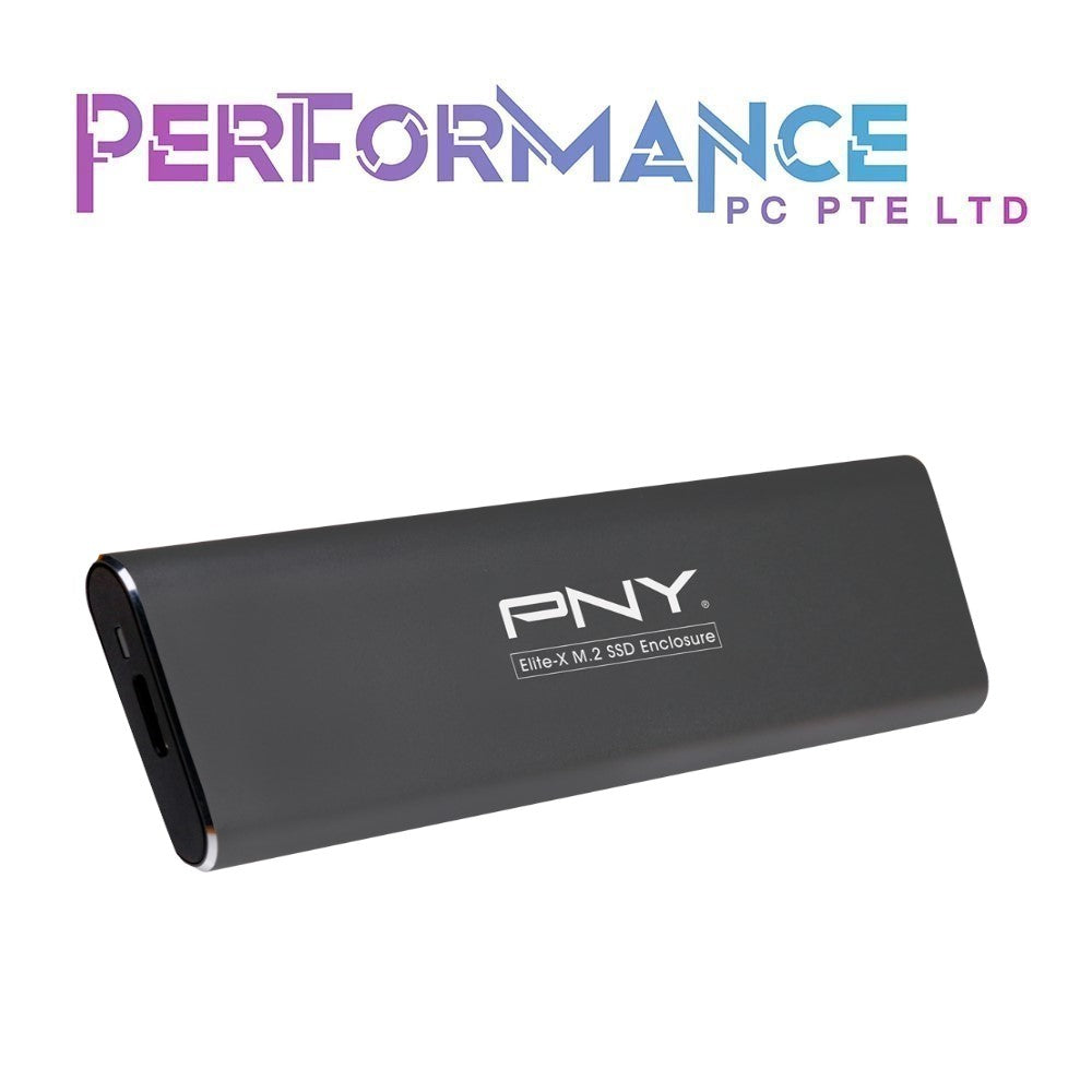 PNY Elite-X M.2 2280 SSD Enclosure - Dark Grey (3 YEARS WARRANTY BY KARIA TECHNOLOGY PTE LTD)