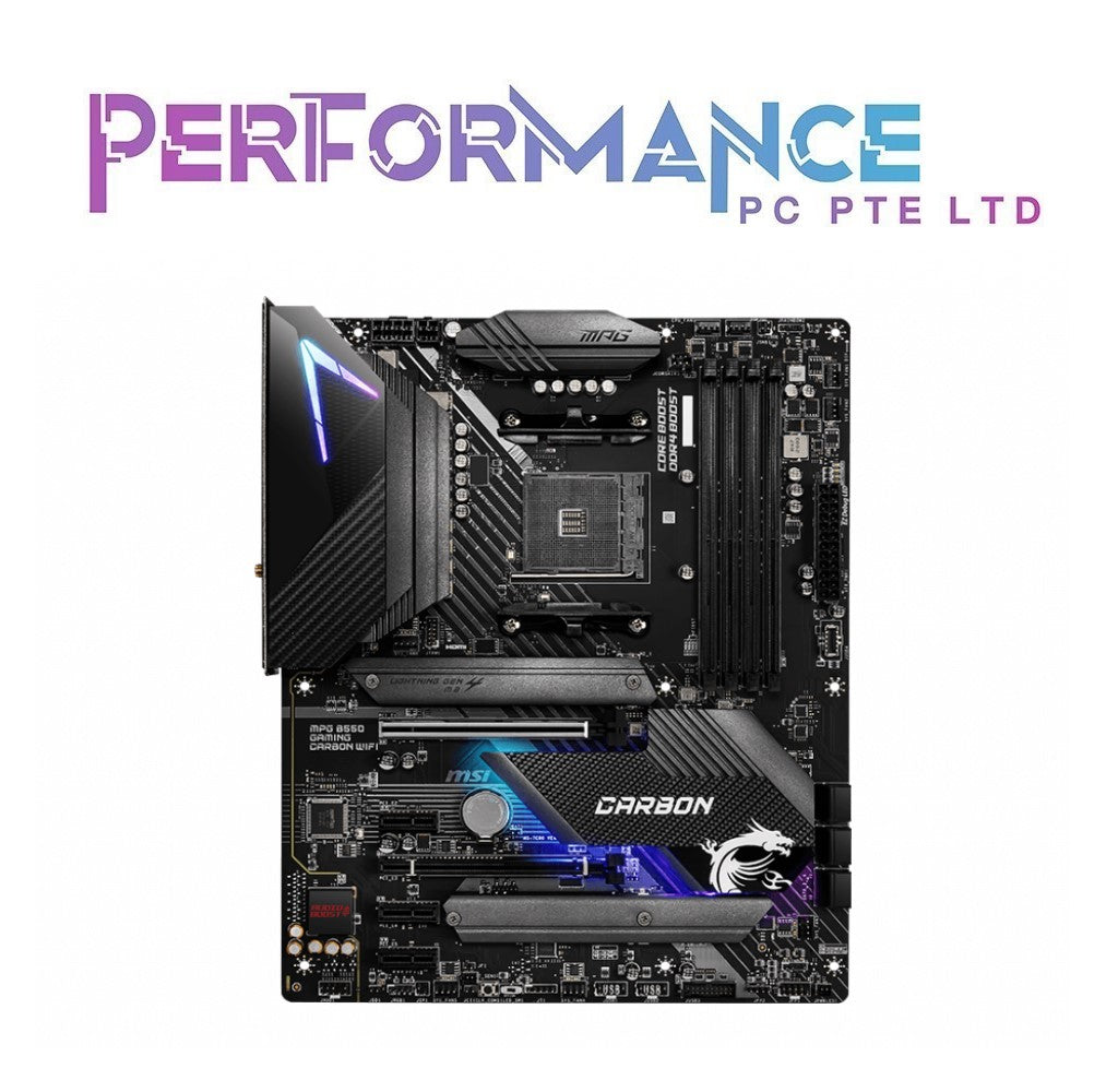 MSI MPG B550 Gaming Carbon Wifi (3 YEARS WARRANTY BY CORBELL TECHNOLOGY PTE LTD)