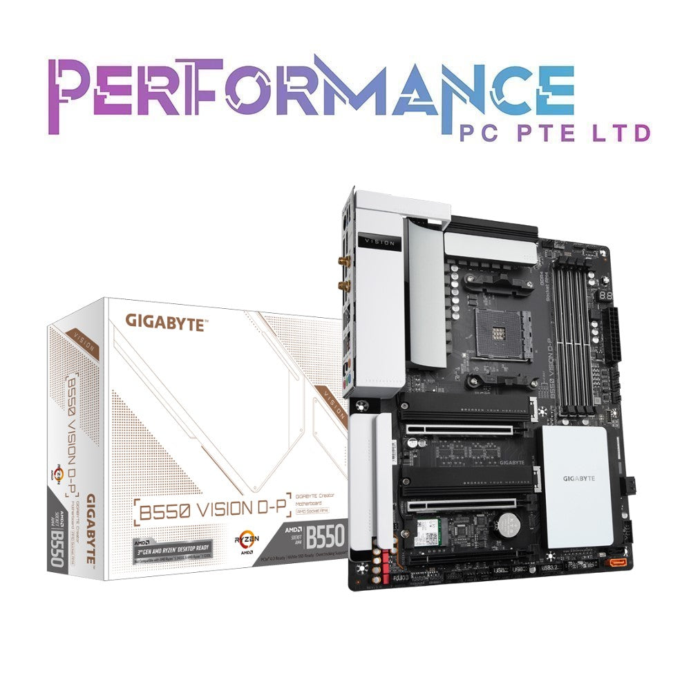 GIGABYTE B550 VISION D-P (3 YEARS WARRANTY BY CDL TRADING PTE LTD)