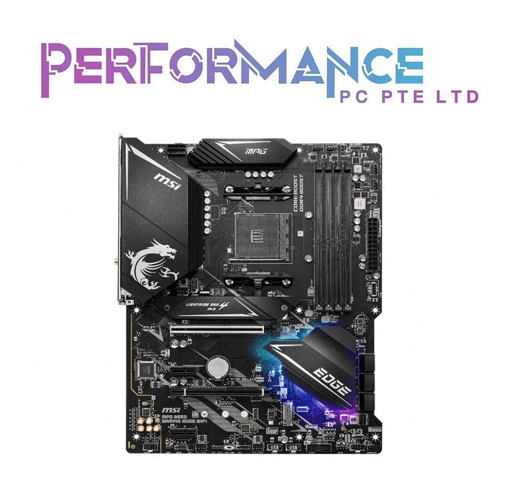 MSI MPG B550 Gaming Edge Wifi (3 YEARS WARRANTY BY CORBELL TECHNOLOGY PTE LTD)