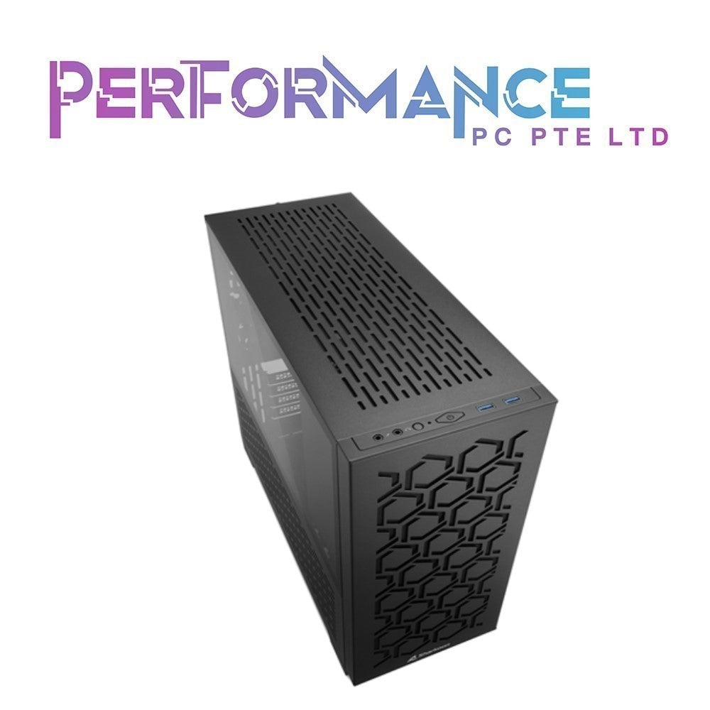 Sharkoon MS-Y1000 Black (MATX) 3 x 120mm Fans/ 1 x 80mm Fan (1 YEAR WARRANTY BY CORBELL TECHNOLOGY PTE LTD)