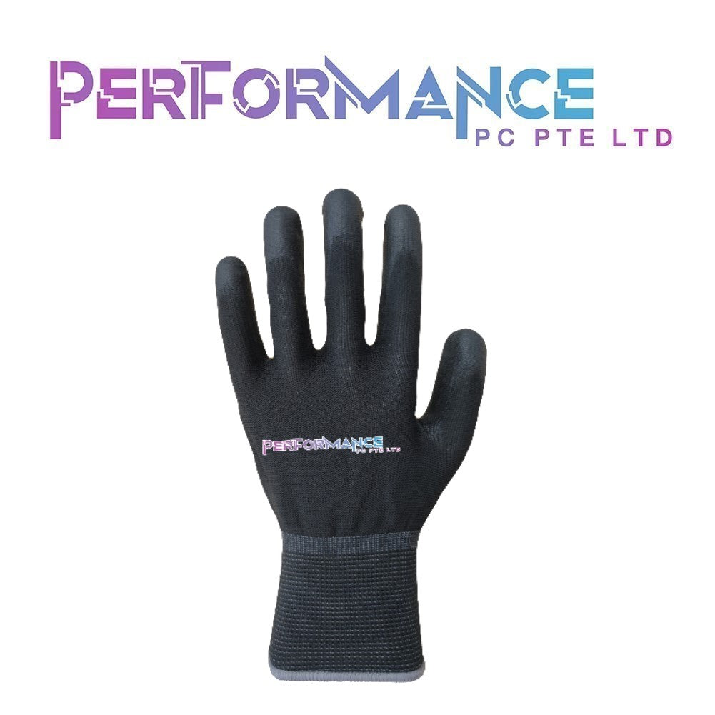 Performance PC's Pair Of Anti Static Gloves for PC Building/Repairing, Thin and Lightweight