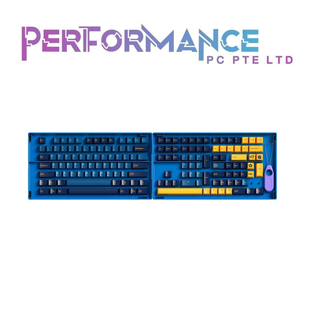 AKKO Keycap - Cherry Profile - Macaw (157pcs) (1 YEAR WARRANTY BY TECH DYNAMIC PTE LTD)