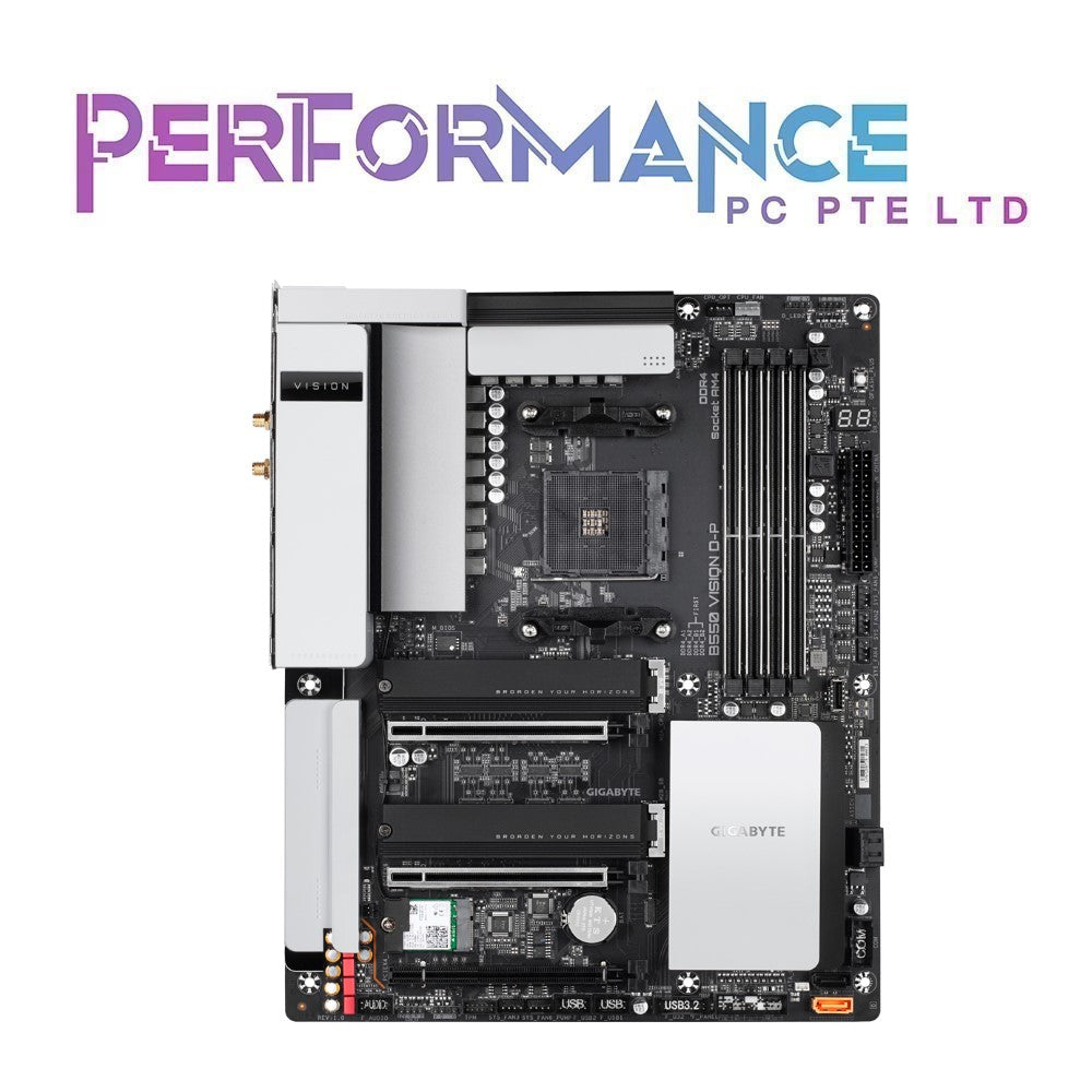 GIGABYTE B550 VISION D-P (3 YEARS WARRANTY BY CDL TRADING PTE LTD)