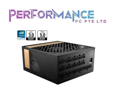MSI MEG Ai1300P Ai1300 P 1300W 1300 W ATX3.0 ATX 3.0 PCIE5 PSU POWER SUPPLY UNIT (10 YEARS WARRANTY BY CORBELL TECHNOLOGY PTE LTD)