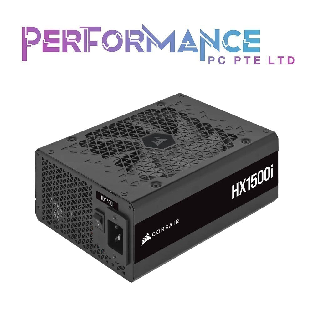 Corsair HXi Series HX1500i Fully Modular Ultra-Low Noise 80 PLUS® Platinum Digital Power Supply (10 YEARS WARRANTY BY CONVERGENT SYSTEMS PTE LTD)