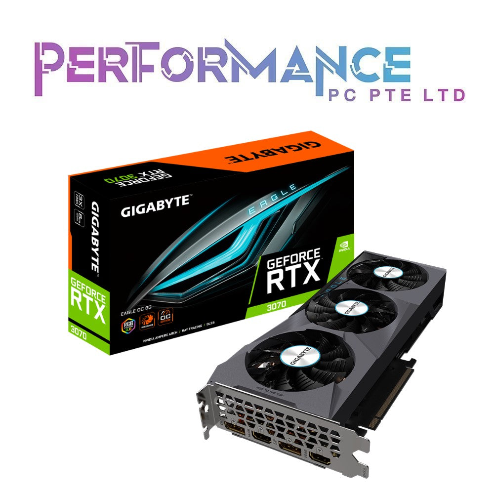 Gigabyte GeForce RTX 3070 EAGLE OC 8G (3 YEARS WARRANTY BY CDL TRADING PTE LTD)