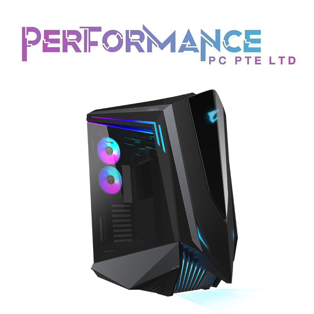 Gigabyte Aorus C700 Glass Full-Tower Case With USB 3.0 x4 and USB 3.1 Gen2 Type-C x1 on I/O panel Full-Size Tempered Glass Both Side Panel Support Vertical GPU Installation PSU Shroud Design (1 YEAR WARRANTY BY CDL TRADING PTE LTD)