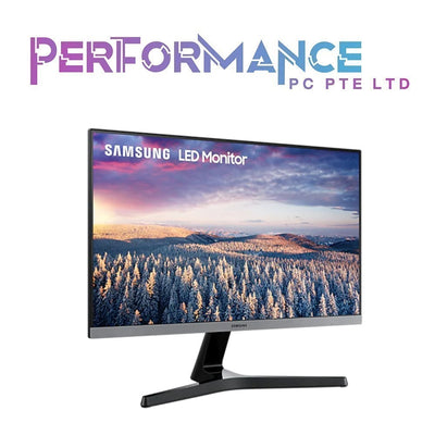 SAMSUNG LS24R350FZEXXS Full HD Bezel-Less Monitor with IPS Panel, 24", 1,920 x 1,080, 5ms, 75hz Dark Blue Gray (3 YEARS WARRANTY BY BAN LEONG TECHNOLOGIES PTE LTD)