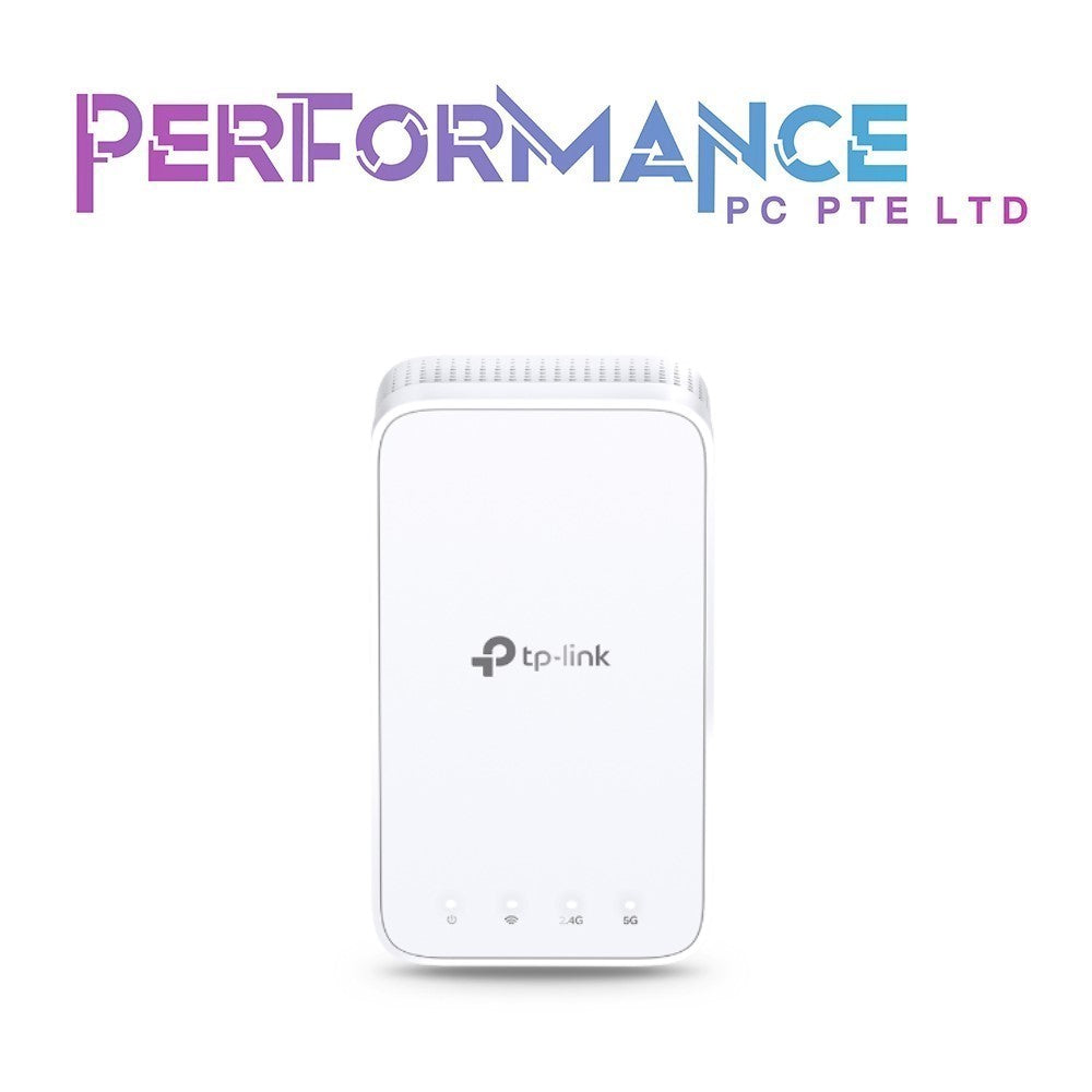 TP-Link AC1200 WiFi Extender (RE300), Covers Up to 1500 Sq.ft and 25 Devices, Up to 1200Mbps, Supports OneMesh, Dual Band Internet Repeater, Range Booster (3 YEARS WARRANTY BY BAN LEONG TECHNOLOGIES PTE LTD)