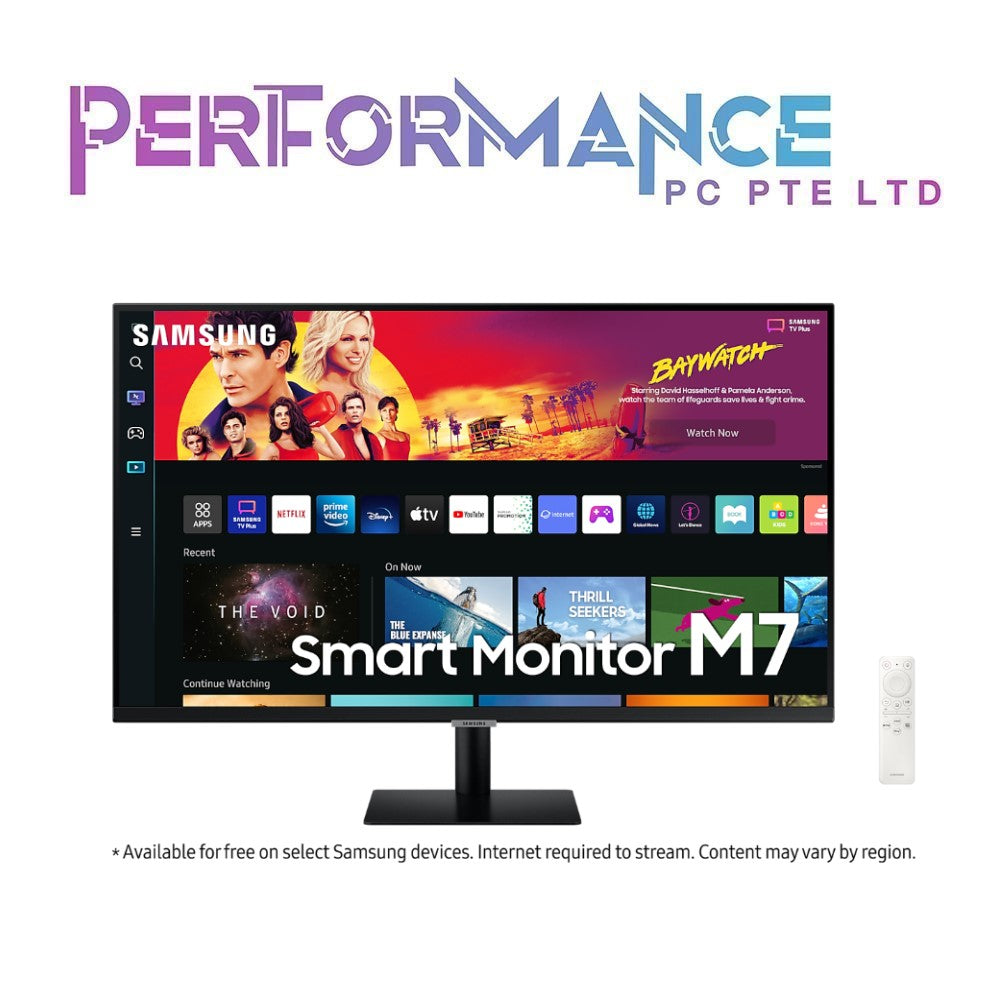 Samsung LS32BM700UEXXS Smart Monitor 32" M70B UHD, 3,840 x 2,160, 4ms (3 YEARS WARRANTY BY BAN LEONG TECHNOLOGIES PTE LTD)