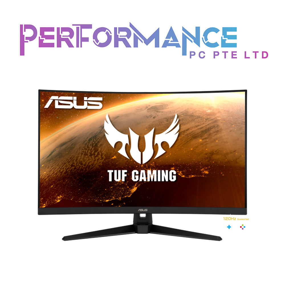 ASUS TUF Gaming VG32VQ1B Curved Gaming Monitor – 31.5 inch WQHD (2560x1440), 165Hz, Extreme Low Motion Blur, Adaptive-sync, FreeSync Premium, 1ms (MPRT), HDR10 (3 YEARS WARRANTY BY AVERTEK ENTERPRISES PTE LTD)