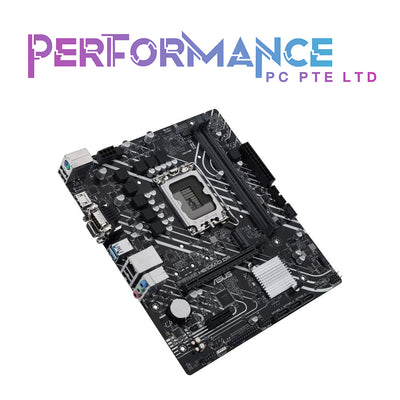 ASUS PRIME H610M-D D4-CSM Intel H610 (LGA 1700) mATX motherboard with DDR4, PCIe 4.0, M.2 slot, Realtek 1 Gb Ethernet, HDMI, D-Sub, USB 3.2 Gen 1 ports (3 YEARS WARRANTY BY AVERTEK ENTERPRISES PTE LTD)