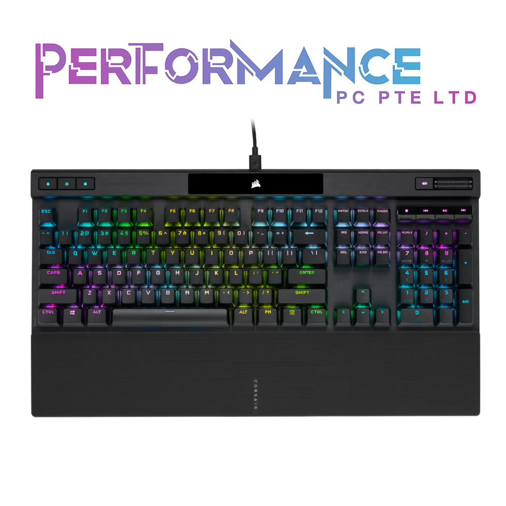 Corsair K70 RGB PRO Mechanical Gaming Keyboard with PBT DOUBLE SHOT PRO Keycaps - Cherry MX Red/Blue/Brown/Speed/Silent (2 YEARS WARRANTY BY CONVERGENT SYSTEMS PTE LTD)