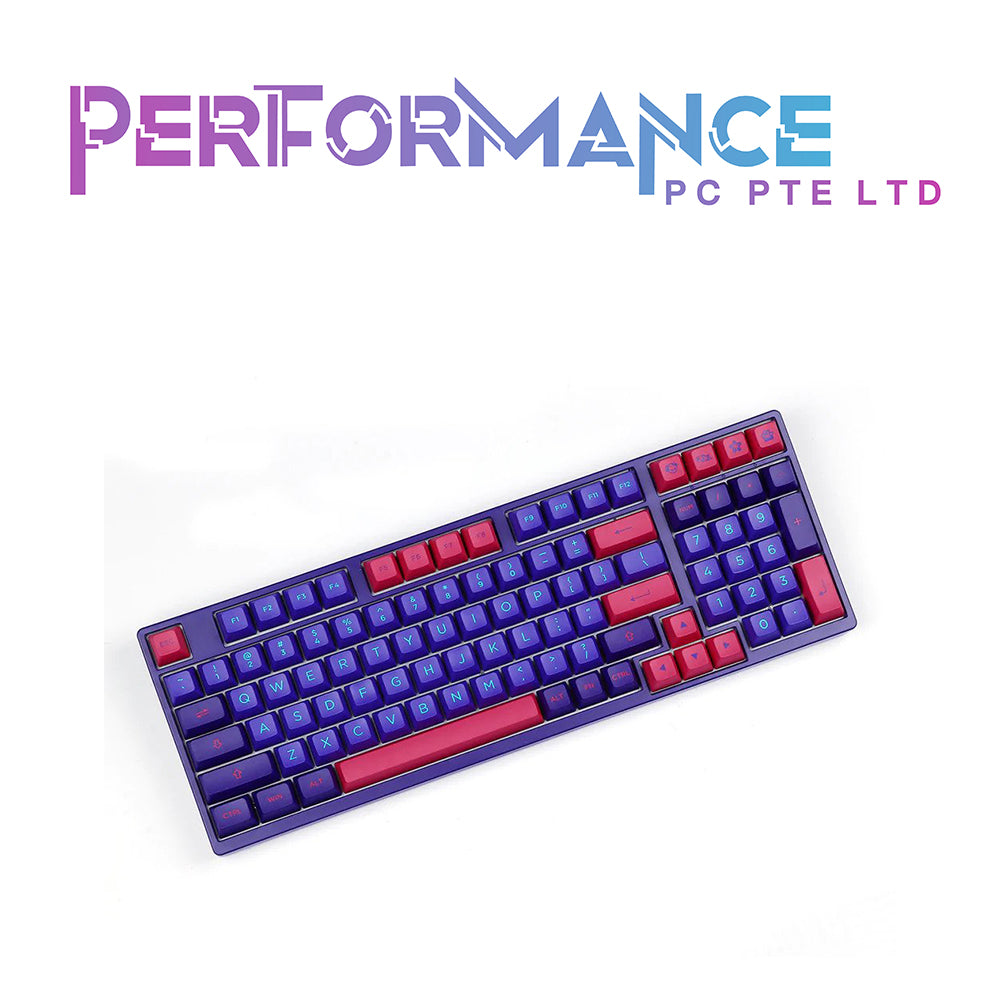 AKKO Keyboard Wireless RGB Hotswap 3 mode - 3098B Neon CS Jelly White Switch (1 YEAR WARRANTY BY TECH DYNAMIC PTE LTD)