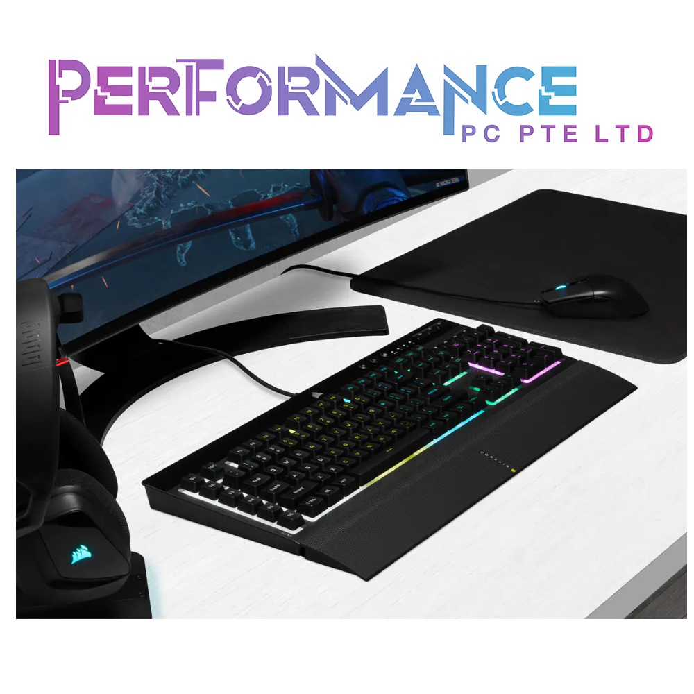 CORSAIR K55 RGB PRO + KATAR Pro Gaming Bundle (2 YEARS WARRANTY BY CONVERGENT SYSTEMS PTE LTD)