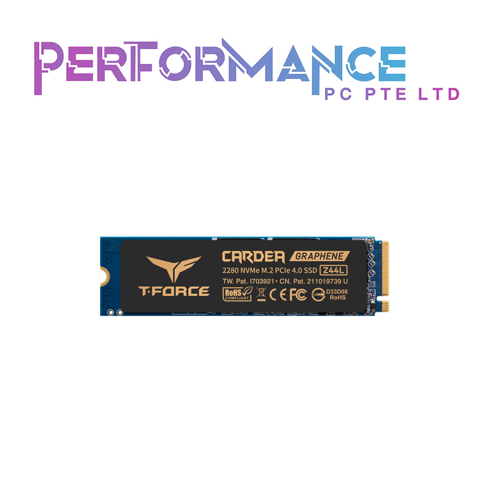 TEAMGROUP CARDEA Z44L M.2 PCIe NVME SSD 500GB/1TB (5 YEARS WARRANTY BY AVERTEK ENTERPRISES PTE LTD)