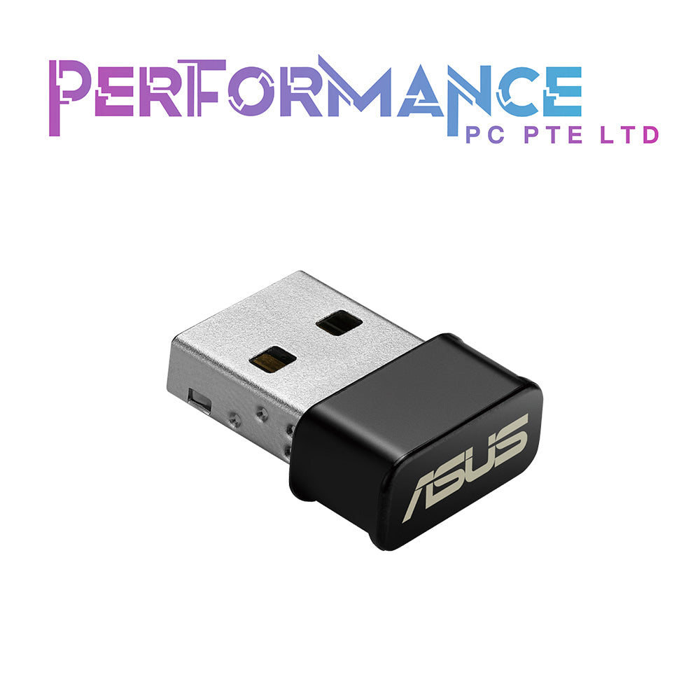 ASUS USB-AC53 Nano AC1200 Dual-band USB Wi-Fi Adapter (3 YEARS WARRANTY BY AVERTEK ENTERPRISES PTE LTD)