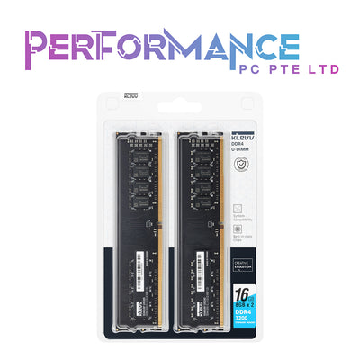 KLEVV PERF UDIMM - 8GB/16GB/32GB DDR4 3200MHz ( Limited Lifetime Warranty By Tech Dynamic Pte Ltd)