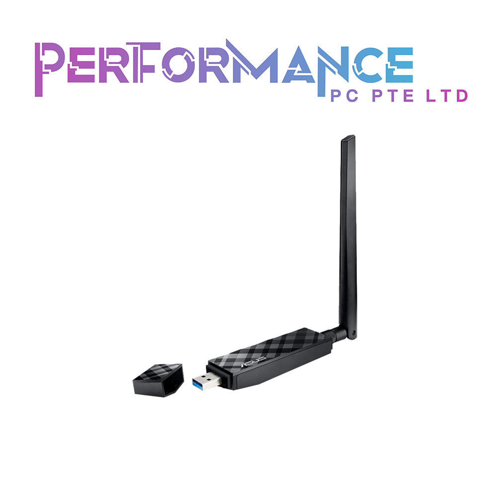 ASUS USB-AC56 Dual-band Wireless-AC1300 USB 3.0 Wi-Fi Adapter (3 YEARS WARRANTY BY AVERTEK ENTERPRISES PTE LTD)