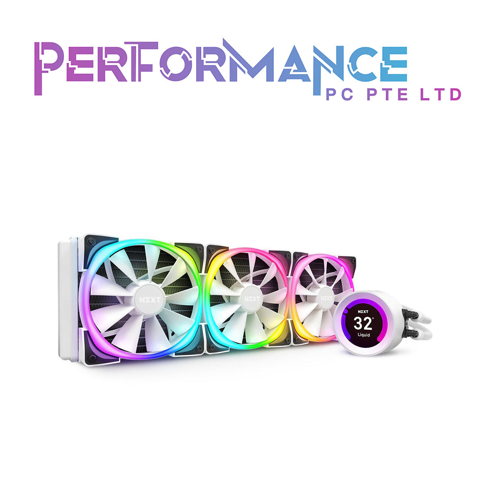 NZXT Kraken Z73 RGB White/Black CPU AIO Cooler (6 YEARS WARRANTY BY TECH DYNAMIC PTE LTD)