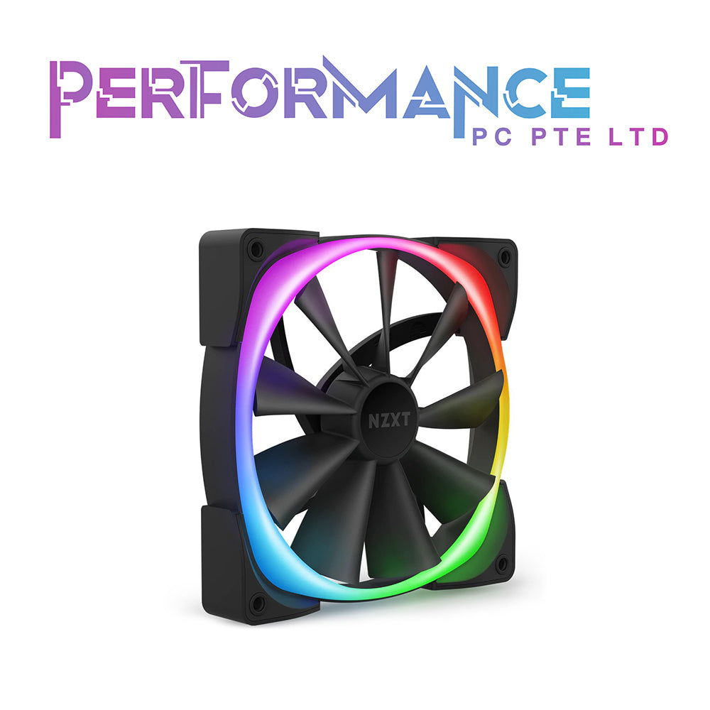 NZXT Aer RGB 2 Single 140mm White/Black (2 YEARS WARRANTY BY TECH DYNAMIC PTE LTD)