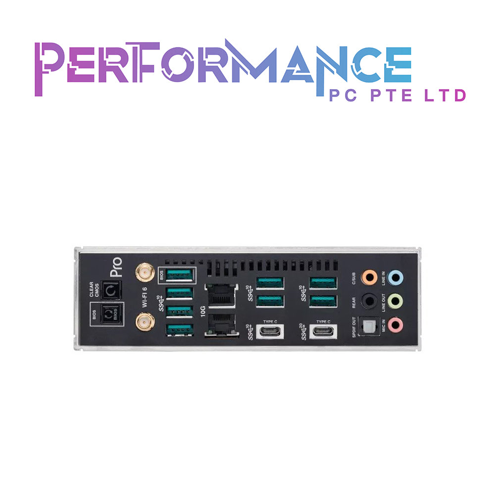 ASUS Pro WS WRX80E-SAGE SE WIFI AMD WRX80 Ryzen Threadripper PRO extended-ATX workstation motherboard with Intel dual 10 G LAN, USB 3.2 Gen 2x2 Type-C port, 7 x PCIe 4.0 x16 slots, 3 x M.2 PCIe 4.0 (3 YEARS WARRANTY BY AVERTEK ENTERPRISES PTE LTD)