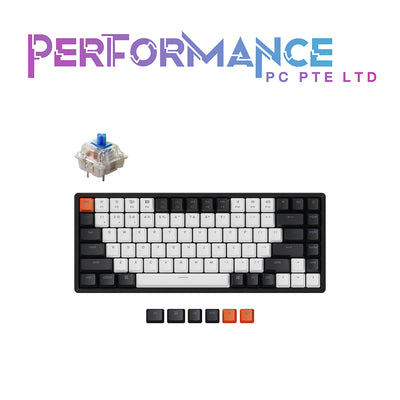 Keychron K2 v2 84 Key Wireless Custom Keyboard RGB Aluminum Hot Swap Gateron Blue/Red/Brown Switch (1 YEAR WARRANTY BY TECH DYNAMIC PTE LTD)