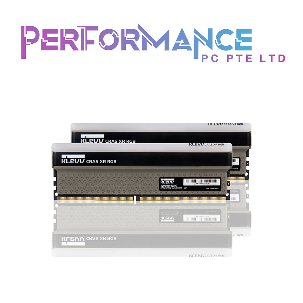 KLEVV CRAS XR - 2x8GB 16GB DDR4 3600 CL18 (Limited Lifetime Warranty By Tech Dynamic Pte Ltd)