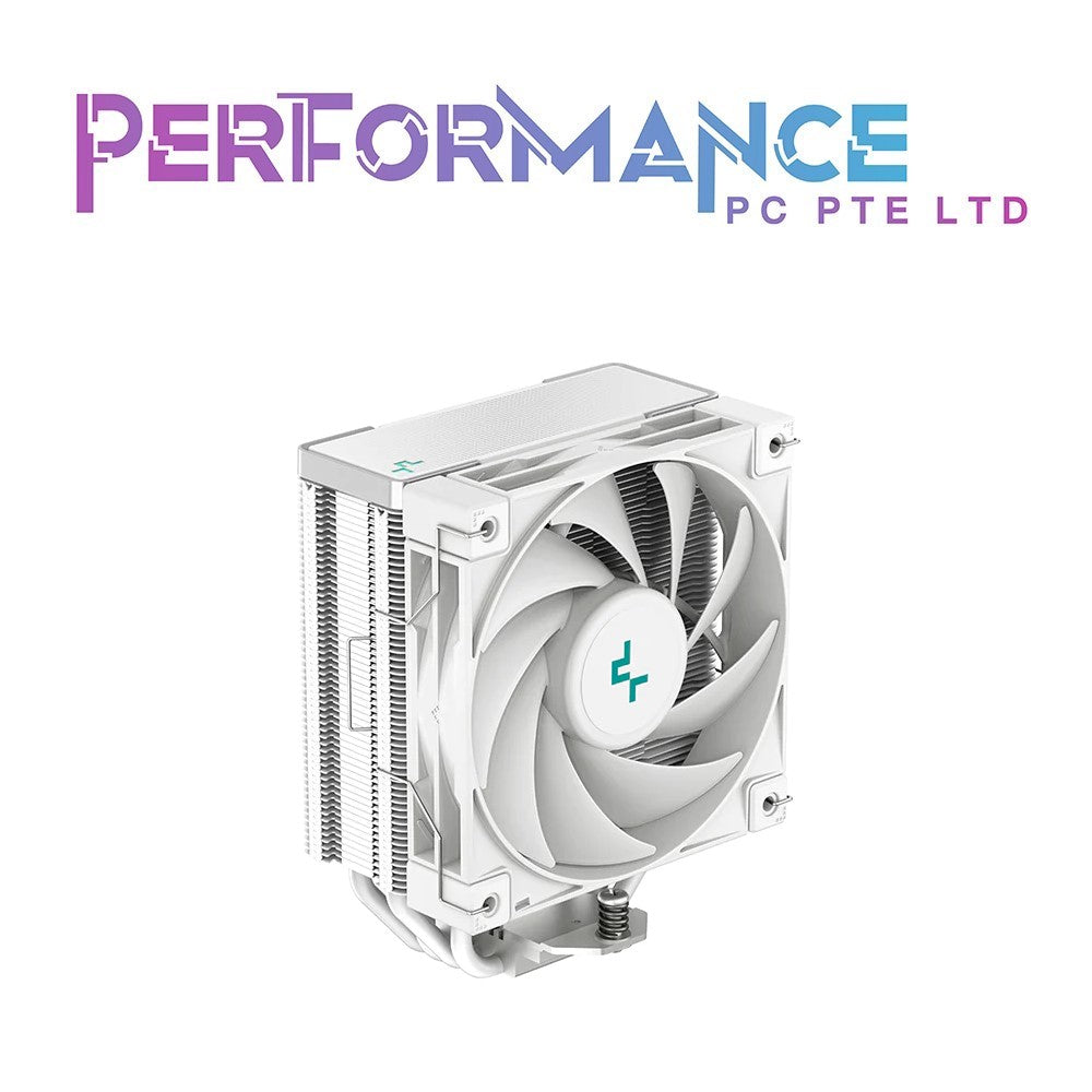 DeepCool AK400 ZERO DARK PLUS Performance CPU Cooler, 4 Copper Heat Pipes,  120mm Fluid Dynamic Bearing PWM Fans, 220W TDP 