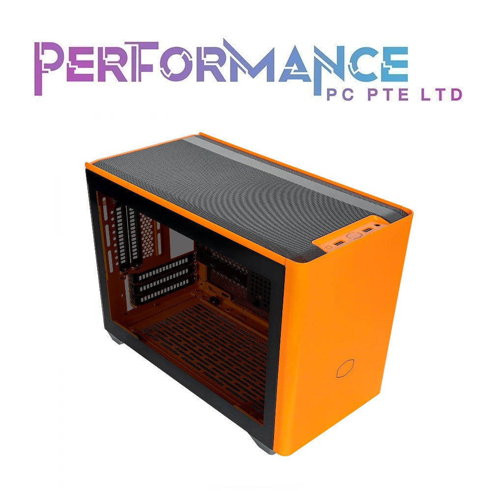 COOLERMASTER MASTERBOX NR200P/NR200 SFF m-ITX CASE WITH T.G -WHITE/BLACK/Purple/Orange (2 YEARS WARRANTY BY BAN LEONG TECHNOLOGIES PTE LTD)