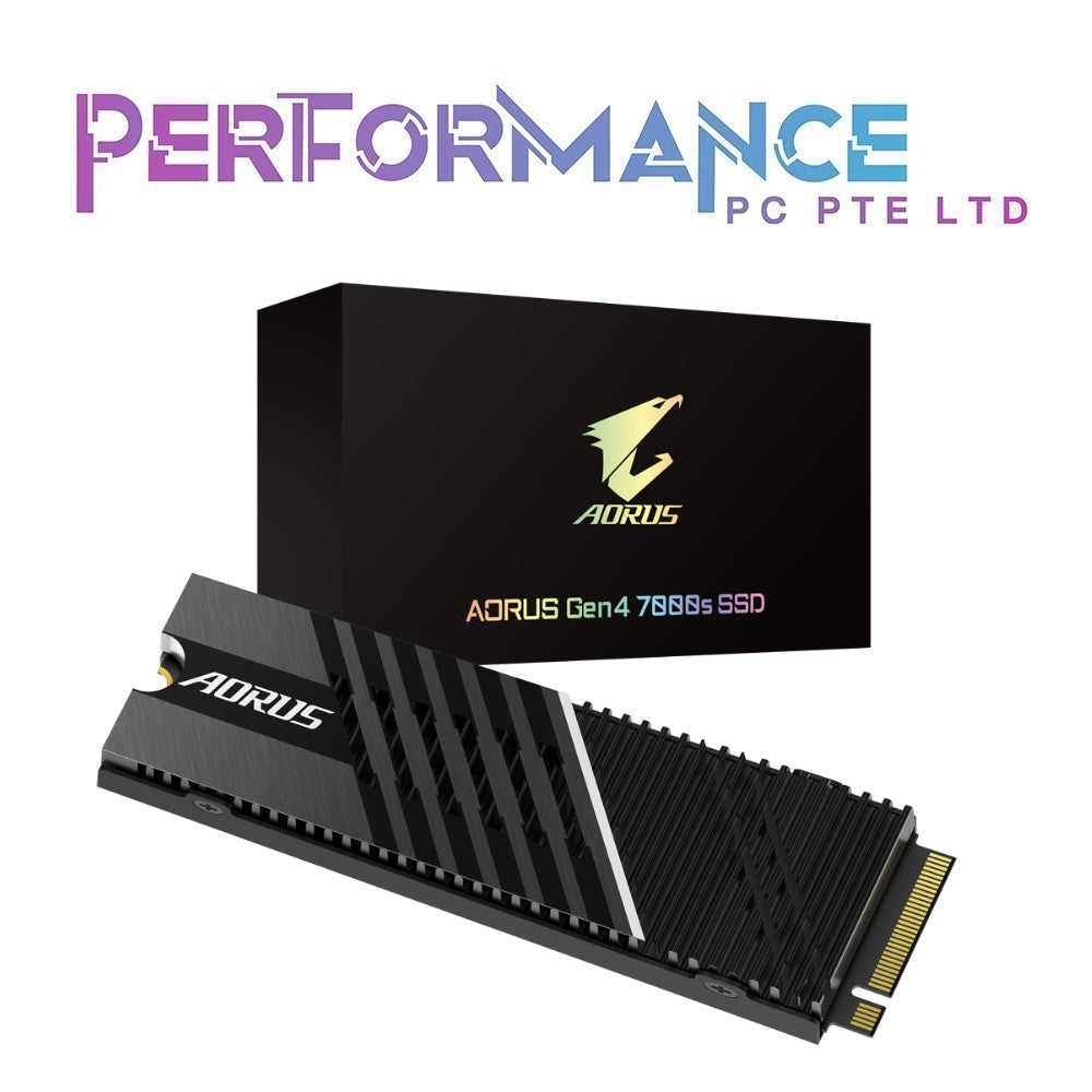 GIGABYTE AORUS Gen4 7000s SSD NVMe 1.4 PCIe 4.0x4 M.2 SSD 1TB/2TB (R7000 / W5500) with HEATSPREADER (5 YEARS WARRANTY BY CDL TRADING PTE LTD)