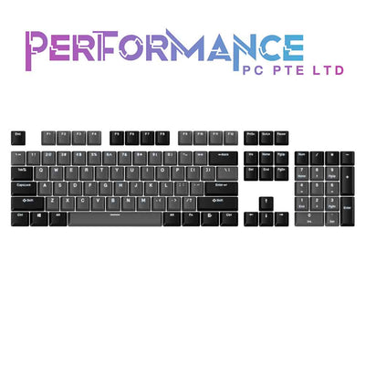 Tecware PBT Keycap Set Black/White/(Black/Grey)/(White/Grey) (1 YEAR WARRANTY BY TECH DYNAMIC PTE LTD)