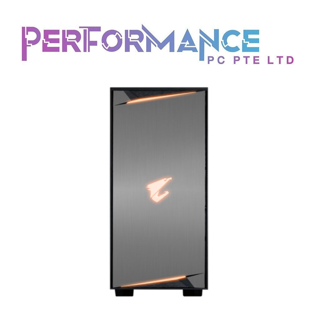 GIGABYTE AC300W LITE AORUS ATX Chassis with Transparent Side Panel, RGB Fusion, PSU Shroud Design, 1*R-FAN (1 YEAR WARRANTY BY CDL TRADING PTE LTD)