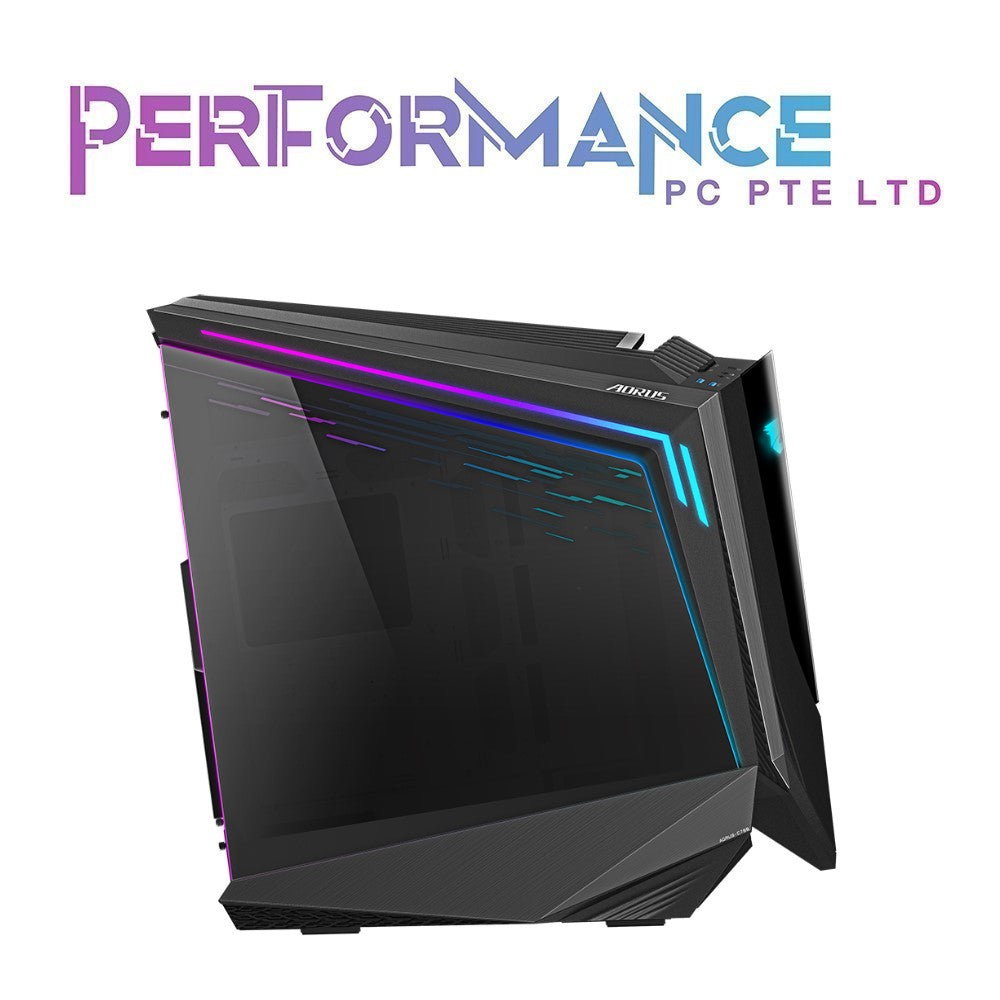 GIGABYTE AORUS C700 GLASS Full-ATX Chassis with 2*Tempered Glass Side Panel,RGB Fusion,5*F/R 120mm FAN (1 YEAR WARRANTY BY CDL TRADING PTE LTD)