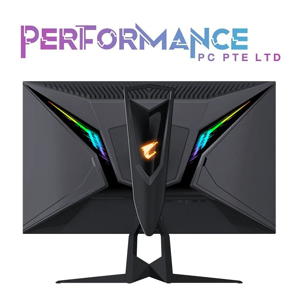 GIGABYTE AORUS FI27Q-X Gaming Monitor 27"SS IPS QHD 1ms 240Hz 2560*1440 HDR400 TACTICAL GAMING MONITOR FreeSync™ G-Sync Technology Wall-mount 100*100 (3 YEARS WARRANTY BY CDL TRADING PTE LTD)