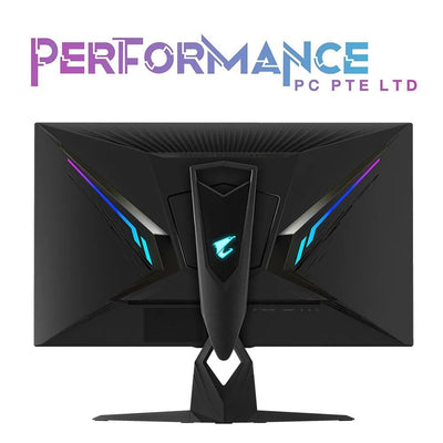 GIGABYTE AORUS FI32U 4K 144HZ MONITOR 31.5"SS IPS UHD 4K 1ms 144Hz 3840*2160 HDR400 KVM TACTICAL GAMING MONITOR ESS HIFI Wall-mount 100*100 (3 YEARS WARRANTY BY CDL TRADING PTE LTD)