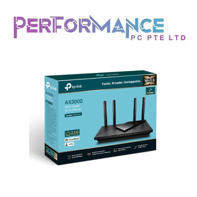 TP-Link Archer AX55 Pro AX3000 Multi-Gigabit Wi-Fi 6 Router with 2.5G Port (3 YEARS WARRANTY BY BAN LEONG TECHNOLOGIES PTE LTD)