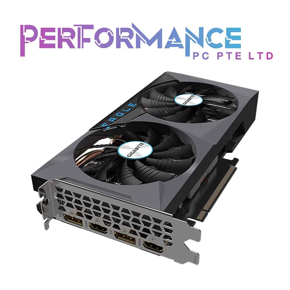 Gigabyte GeForce RTX 3060Ti EAGLE OC LHR Edition 8G GV-N306TEAGLE OC-8GD 8GB GDDR6 256-bit PCI-E 4.0 Desktop Graphics Card (3 YEARS WARRANTY BY CDL TRADING PTE LTD)