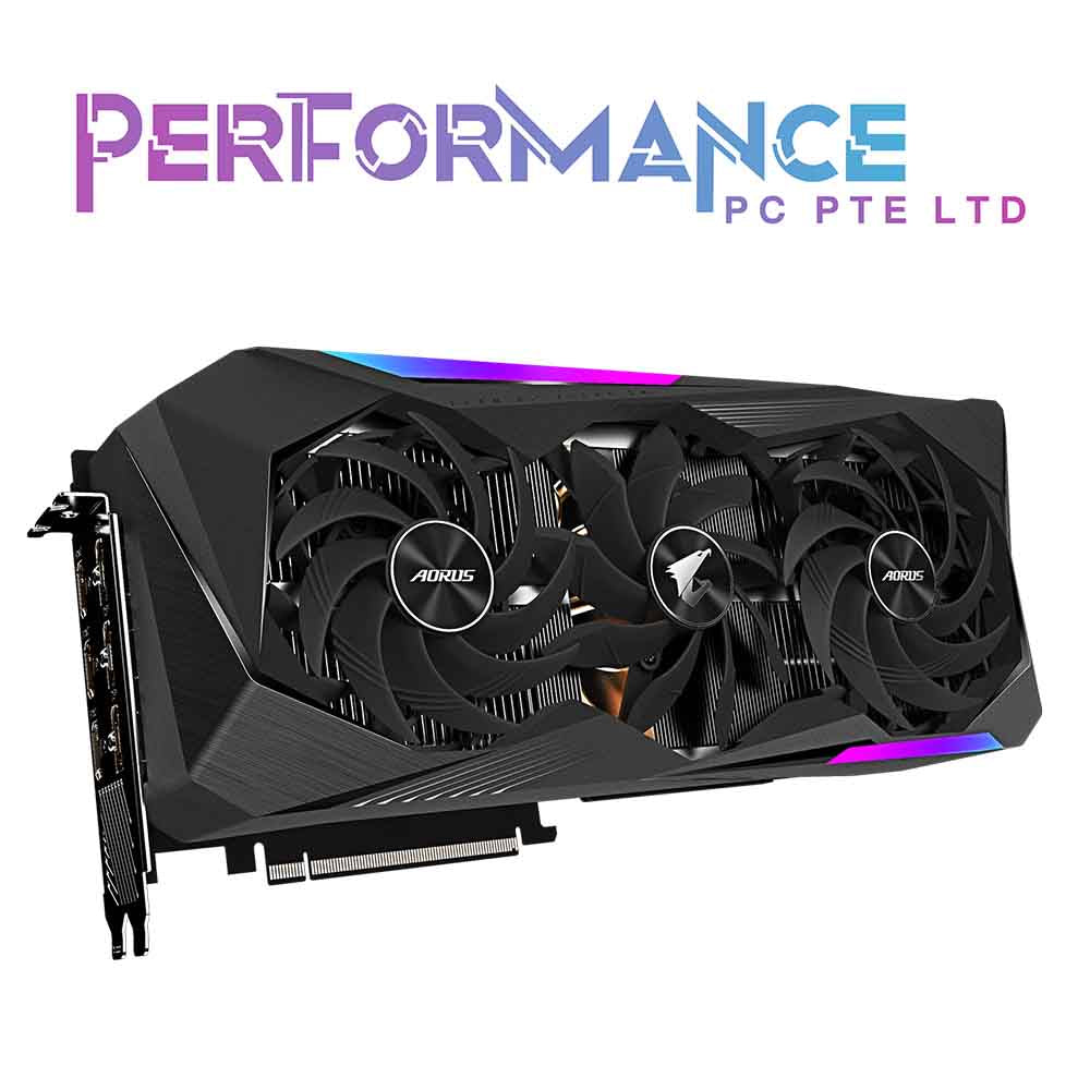 GIGABYTE AORUS GeForce RTX 3070 Ti Master 8G Graphics Card, MAX-Covered Cooling, 8GB 256-bit GDDR6X, GV-N307TAORUS M-8GD Video Card (4 YEARS WARRANTY BY CDL TRADING PTE LTD)